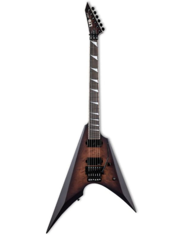 ESP ARROW-1000 Electric Guitar (Dark Brown Sunburst Satin)