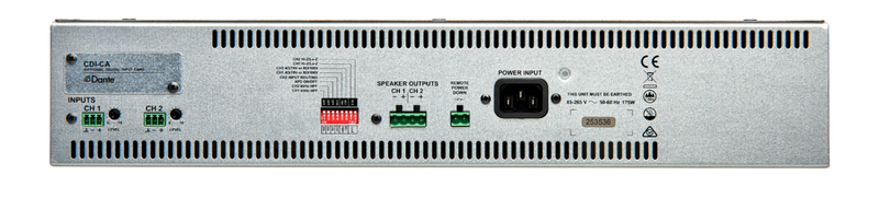 Cloud Electronics CA2250 2 Channel Amplifier - 250W