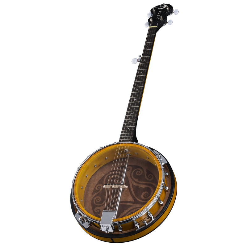 Luna BGB CEL 5 Celtic 5-String Banjo (Tobacco Burst)