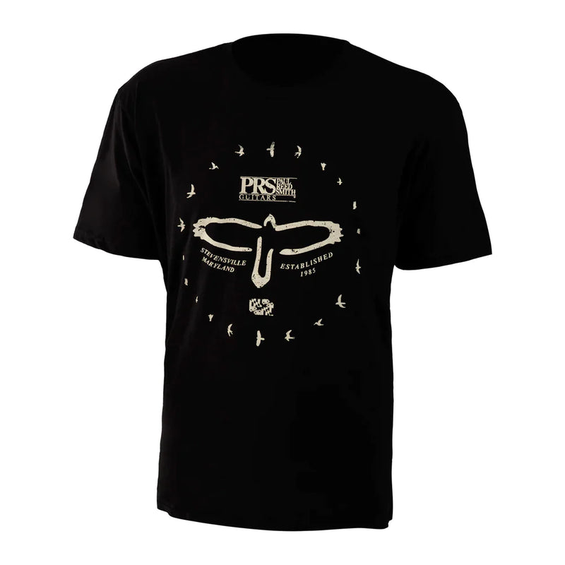 T-shirt PRS Circle of Birds (Noir) - Petit