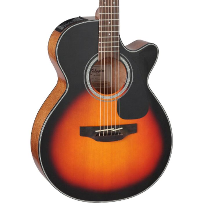 Takamine GF30CE-BSB FXC Cutaway Acoustic Electric Guitar (Brown Sunburst) + FREE On-Stage XCG-4 Classic Guitar Stand (BUNDLE)