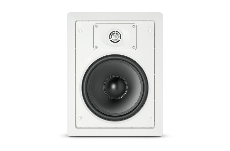 JBL CONTROL-128W In-Wall 8-Ohm Installation Speakers (Pair, White) - 8"