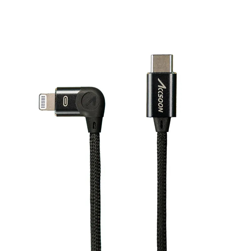 Accsoon ACS-XC-UIT02-CL USB-C to Lightning Cable - 30cm