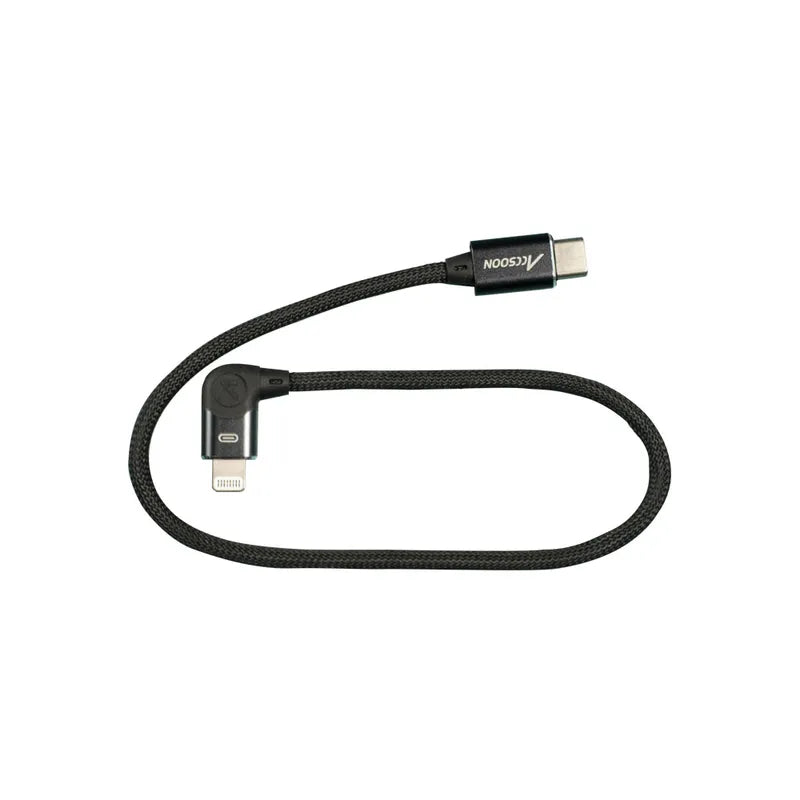 Accsoon ACS-XC-UIT02-CL USB-C to Lightning Cable - 30cm