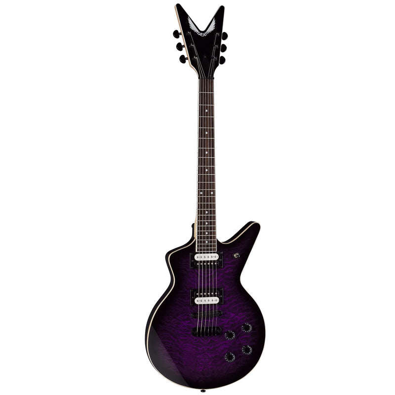 Dean Guitars CADIX QM TPB Cadillac X Quilt Maple Electric Guitar (Tran Purple Burst)