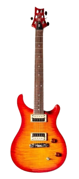 PRS SE CUSTOM 22 Electric Guitar (Cherry Sunburst) (USED)