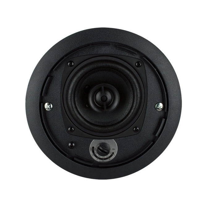 SoundTube CM42-EZS-II-BK 2 Way In Ceiling Speaker (Black) - 4"