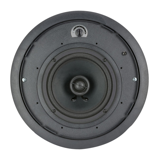 SoundTube CM62-EZS-II-BK 2 Way In Ceiling Speaker (Black) - 6"