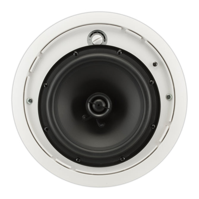 SoundTube CM82-EZ-II-WH 2 Way In Ceiling Speaker (White) - 8"