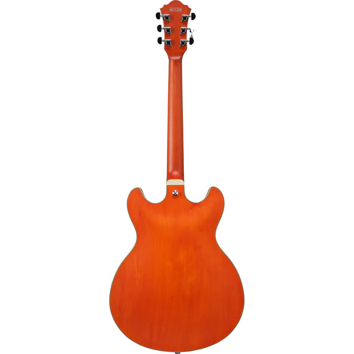 Ibanez AS73TTF Semi Hollow-Body Electric Guitar (Transparent Tangerine Flat)