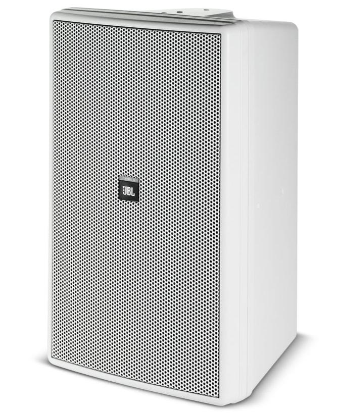 JBL CONTROL-30-WH Three Way Coaxial Surface Speaker (White) - 10"