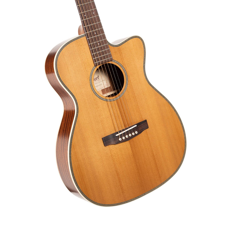 Cort ES-OC4 Acoustic Guitar (Natural Semi Gloss)