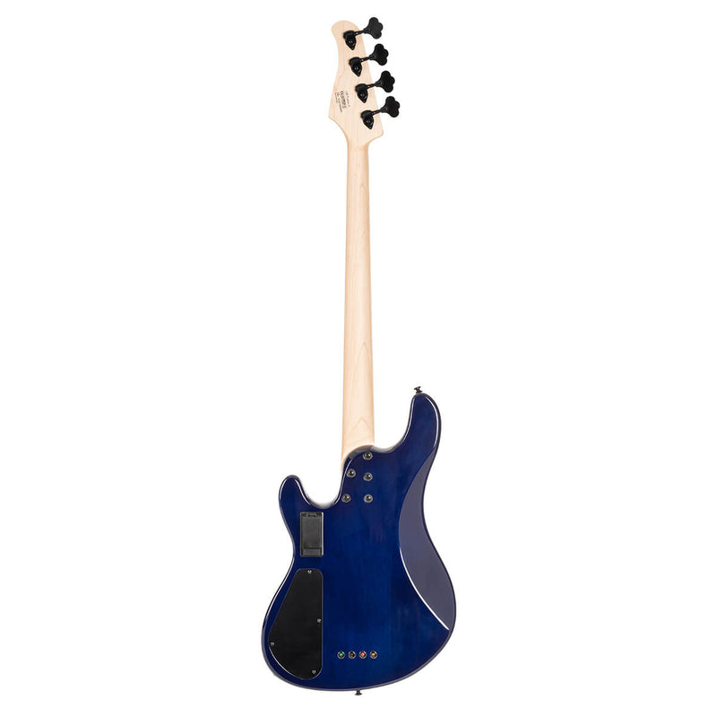 Cort GB-FUSION-4-BB Electric Bass Guitar (Blue Burst)