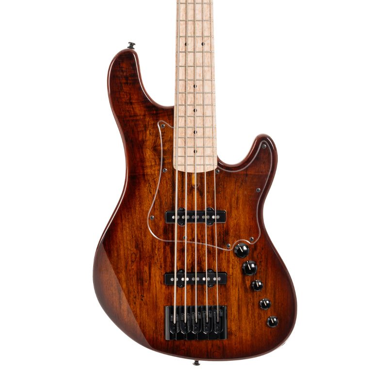 Cort GB-Fusion-5-ABB 5 String Electric Bass (Brown Burst)