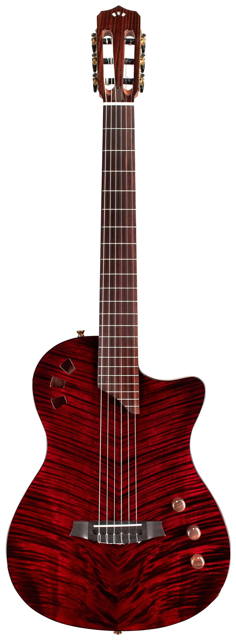 Cordoba Stage Limited Garnet acoustic-Electric Guitar (Garnet Gloss Finish)