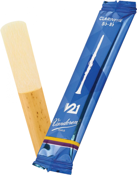 Vandoren CR8025/50 V21 Bb Clarinet Reeds 2.5 Strength (Bof of 50)