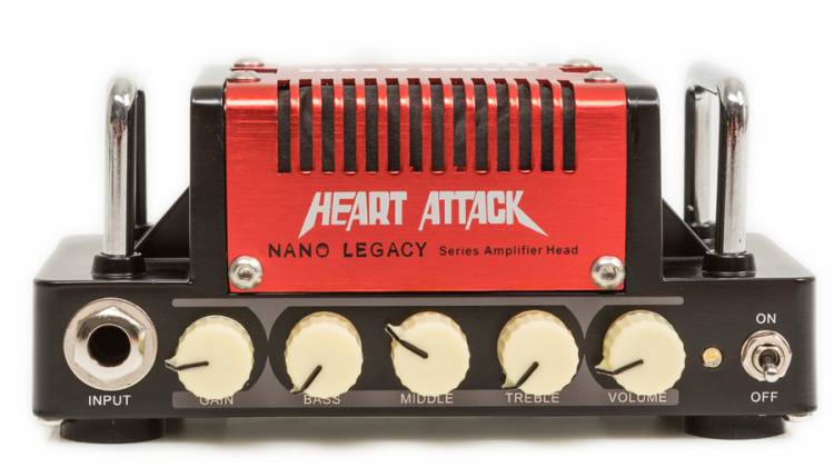 Hotone NLA-3 Nano Legacy Series 5W 4,16 OHM Amp Head - Heart Attack