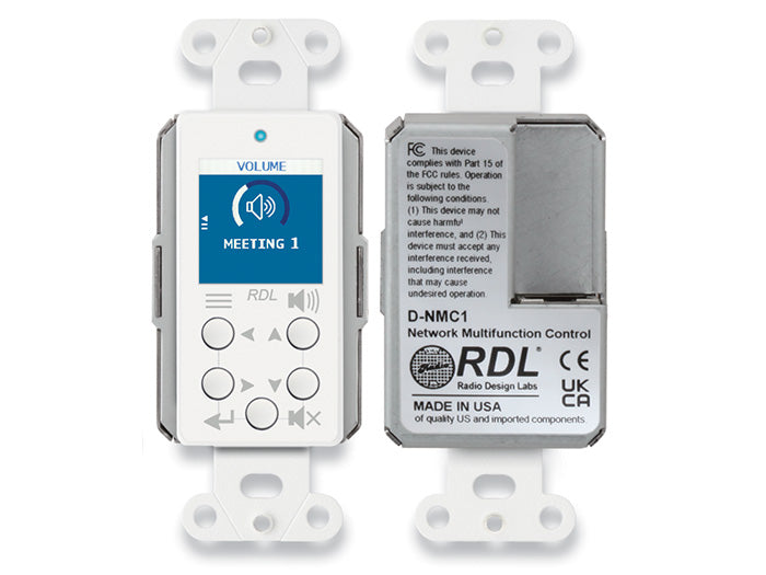 RDL D-NMC1 Network Remote Control with Screen