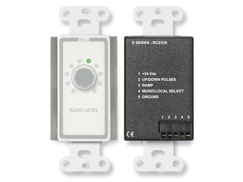 RDL D-RCX10R Remote Volume Control Wall Plate pour RCX-5C