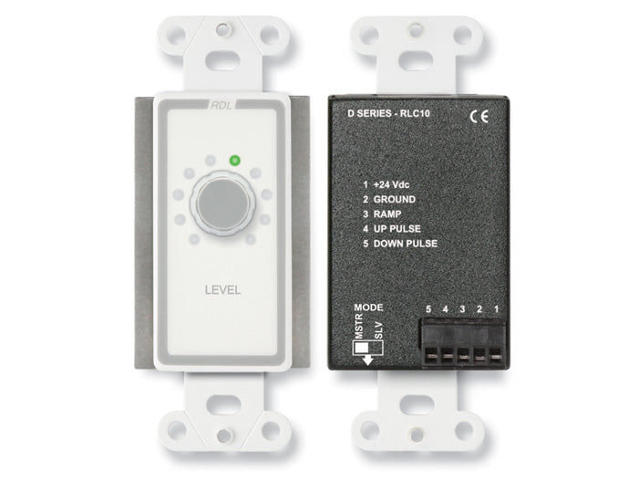 RDL D-RLC10 Remote Level Control Wall Plate