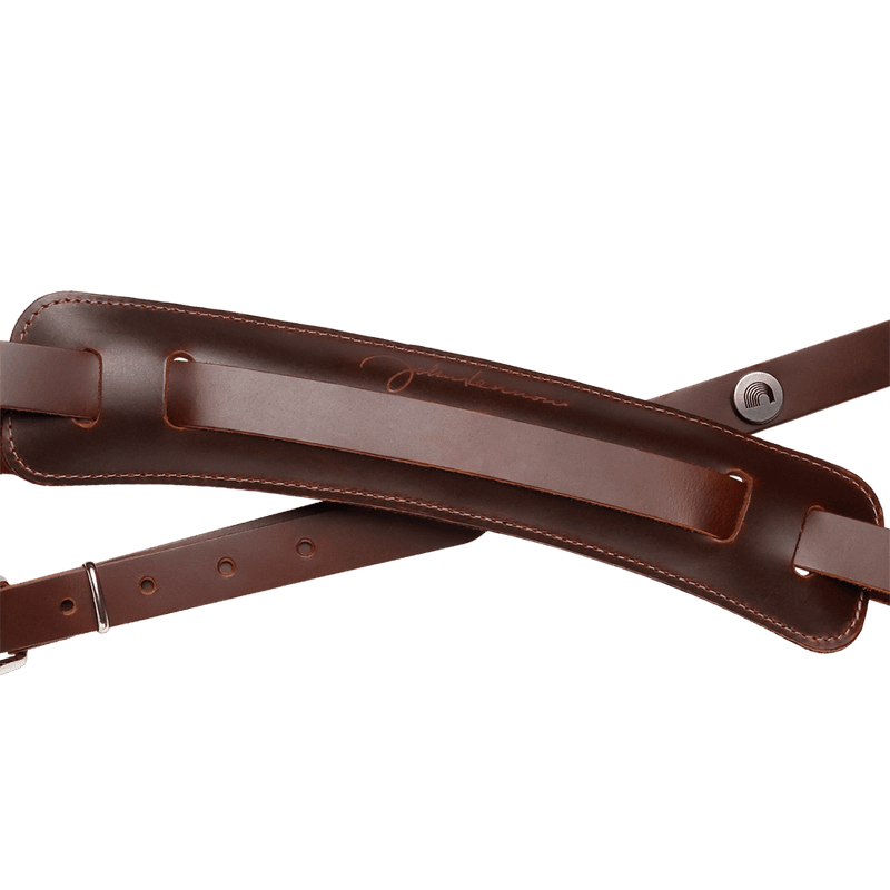 D'Addario 19JL01 John Lennon Guitar Strap (Leather Brown)