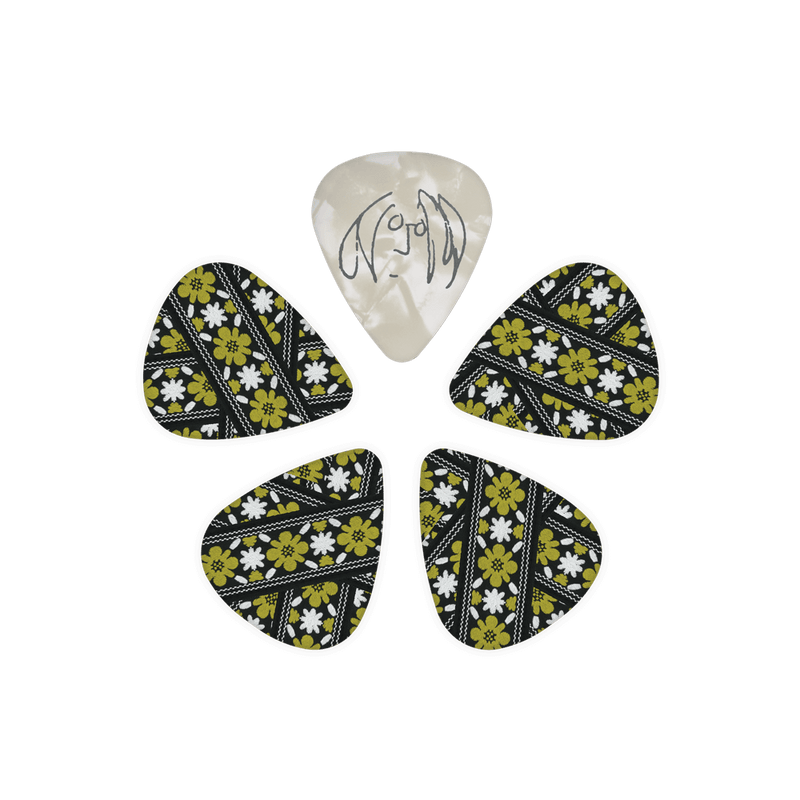 D'Addario 1CWH4-02JL John Lennon Guitar Picks (Rooftop)