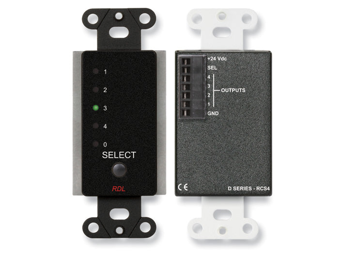 RDL DB-RCS4 4 Channel Remote Channel Selector for RU-SX4A