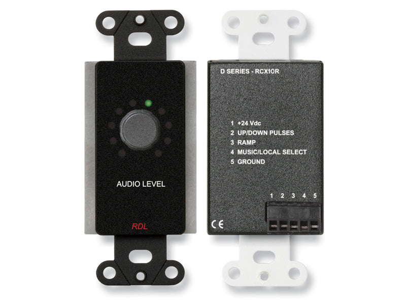 RDL DB-RCX10R Remote Volume Control Wall Plate pour RCX-5C