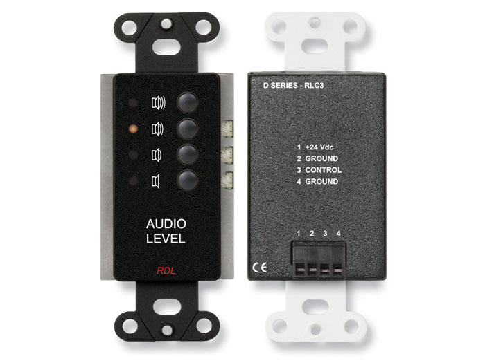 RDL DB-RLC3 Remote Level Control Wall Plate