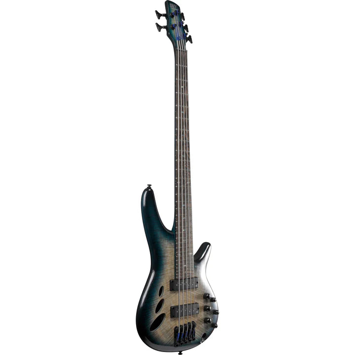 Ibanez SRD905CTL 5 String Electric Bass Guitar (Cosmic Blue Starburst Low Gloss)