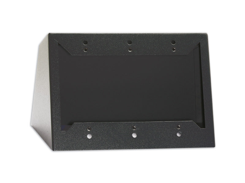 RDL DC-3B Wall Mounted Chassis for 3 Remote Control Wall Plates (Black)