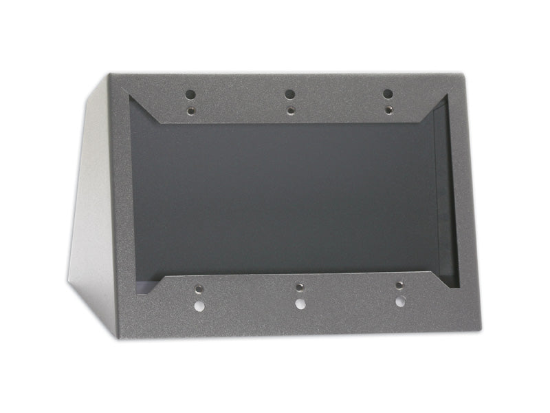 RDL DC-3G Wall Mount Chassis for 3 Remote Control Wall Plate (Gray)