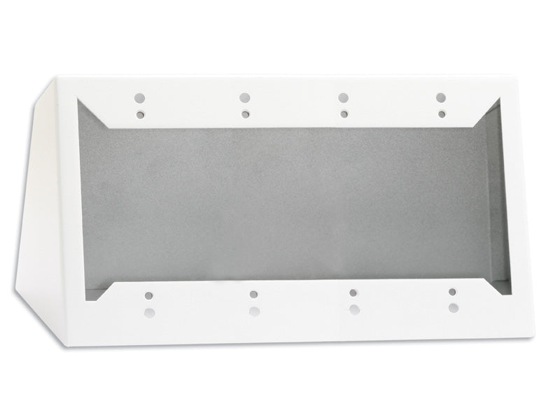 RDL DC-4W Wall Mounted Chassis for 4 Remote Control Wall Plate (White)