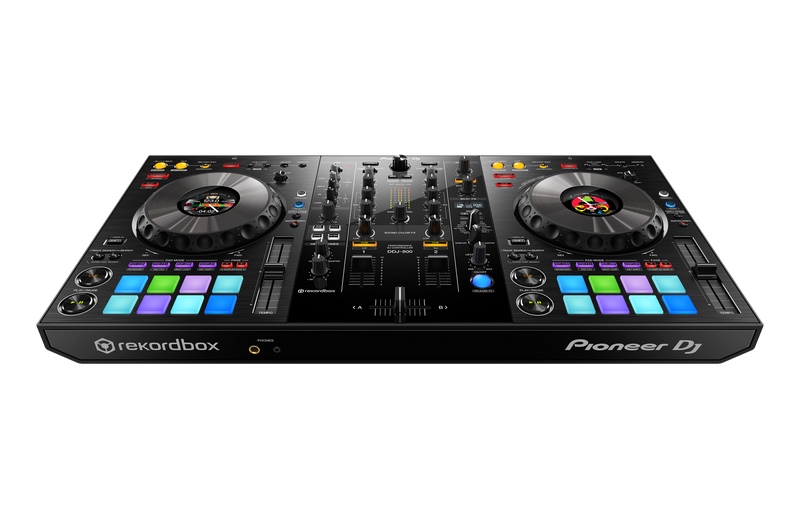 Pioneer DJ DDJ-800 Contrôleur DJ Rekordbox 2 canaux avec table de mixage intégrée 