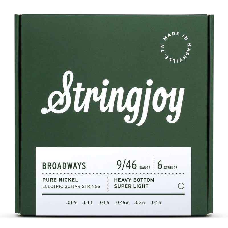 Stringjoy SJ-BR0946 Electric Guitar Strings Heavy Bottom Super Light - 9-46