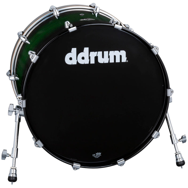 DDrum DOMINION Bass Drum (Green Burst) - 18x22