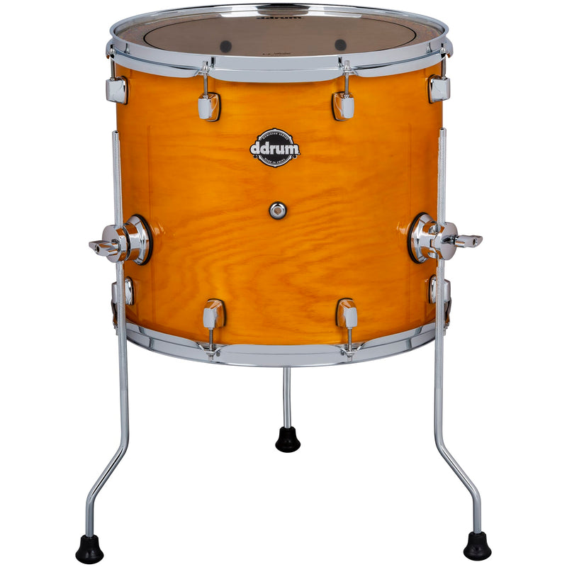 DDrum DOMINION Floor Tom (Gloss Natural) - 14x14