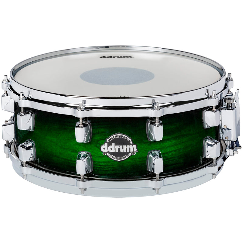 DDrum DOMINION Snare Drum (Green Burst) - 5.5x14