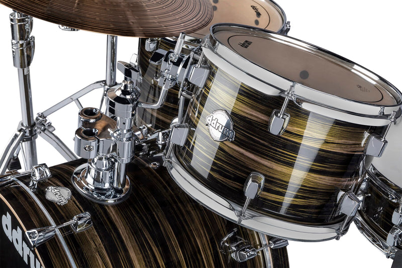 DDrum DOMINION Birch 4-Piece Shell Pack (Brushed Olive Metallic Wrap)