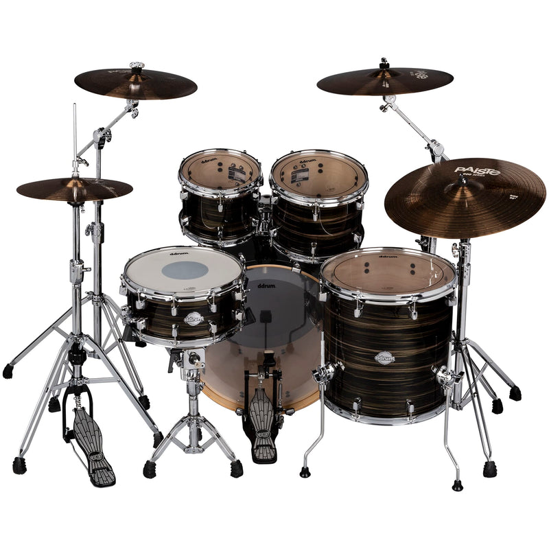 DDrum DOMINION Birch 5-Piece Shell Pack (Brushed Olive Metallic)