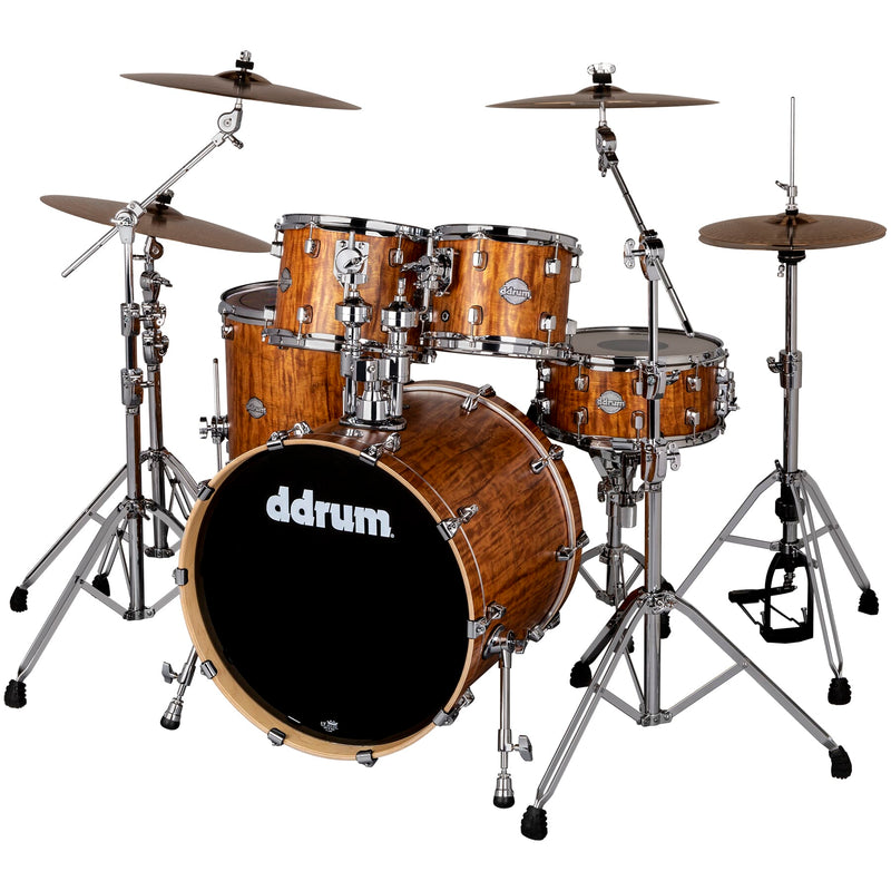 DDrum DOMINION Birch 5-Piece Shell Pack (Satin Bubinga Wrap)