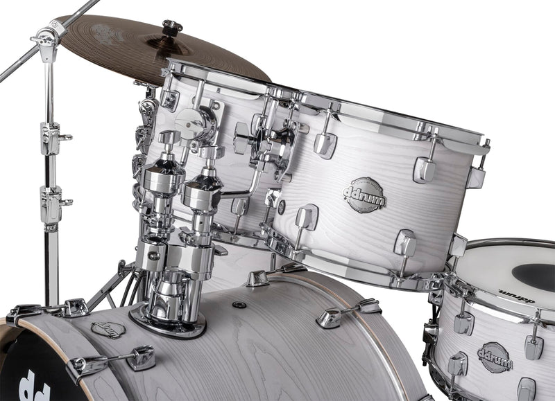 DDrum DOMINION Birch 5-Piece Shell Pack (Paper White Wrap)