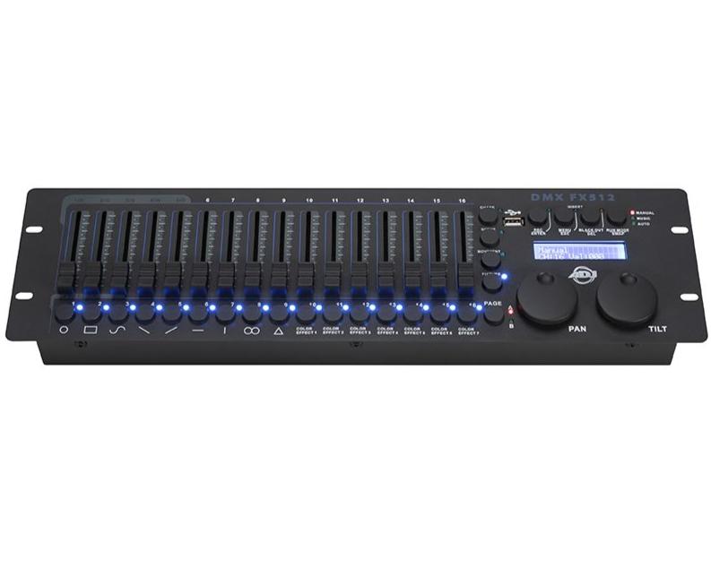 American DJ DMX-FX512 512 Channel DMX & RDM Controller - 19"