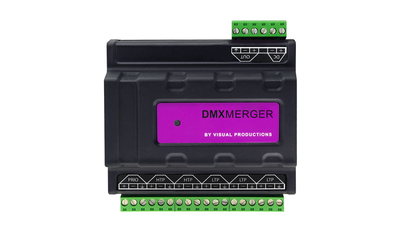 Theatrixx VPDMXMERGER DIN-Rail DMX MERGER - Terminal