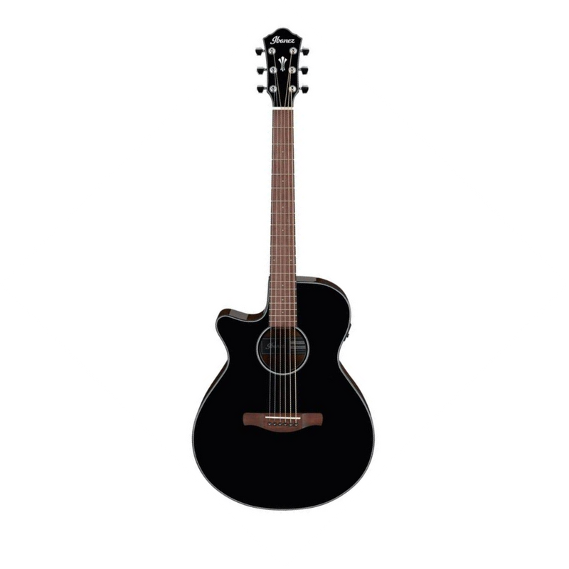 Ibanez AEG50LBKH guitare acoustique pour gaucher (noir brillant) (UTILISÉ)