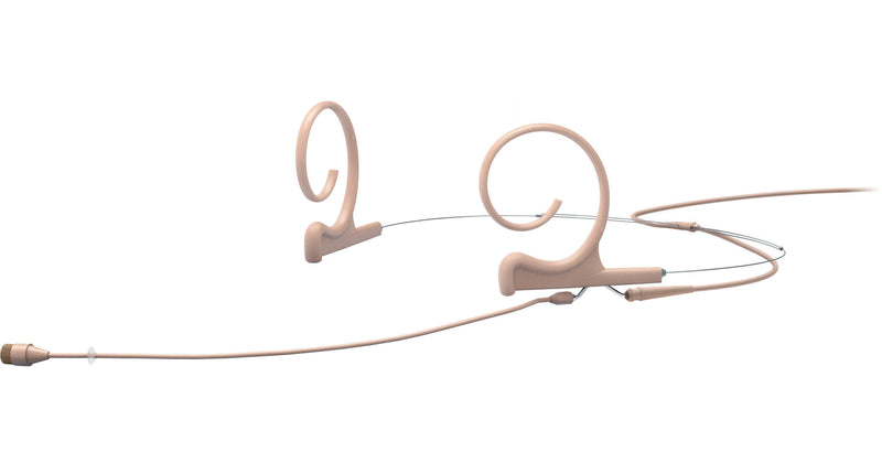 DPA 4266 CORE+ Omnidirectional Flex Headset Microphone with 110mm Boom and Locking 3.5mm Adapter (Beige)