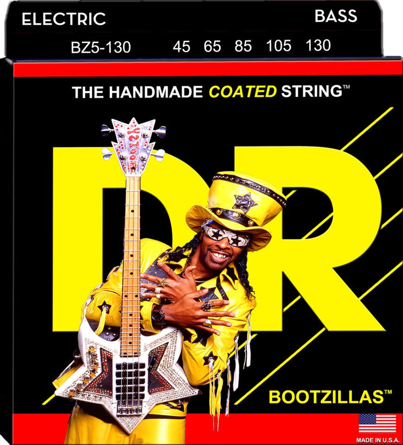 DR Handmade Strings BZ5-130 5 Electric Bass Strings Medium - 45-130