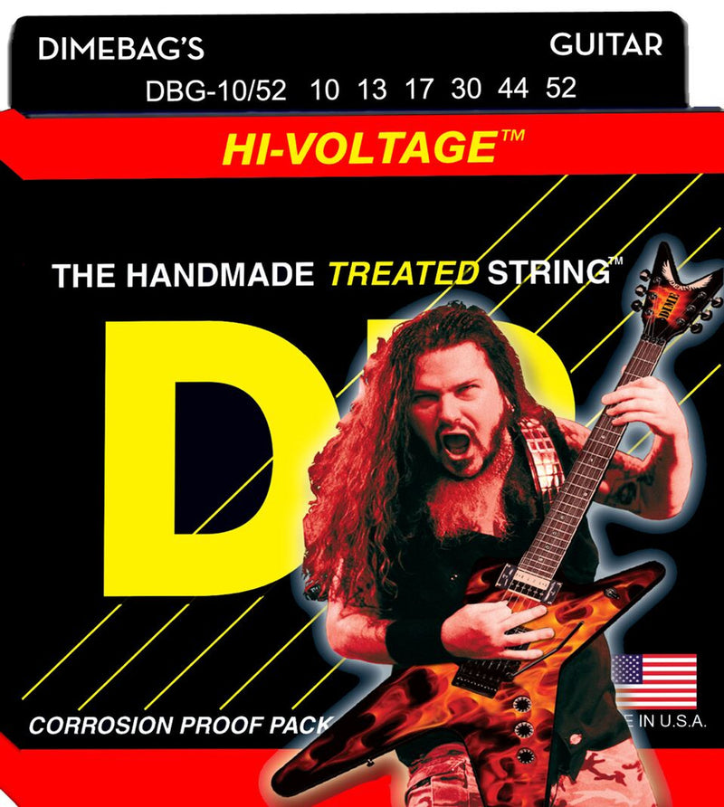 DR Handmade Strings DBG-10/52 Darrell Signature Electric Guitar Strings Medium Heavy - 10-52