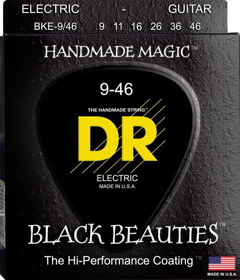 DR Handmade Strings BKE-9/46 Electric Guitar Strings Lite-Heavy -  9-46