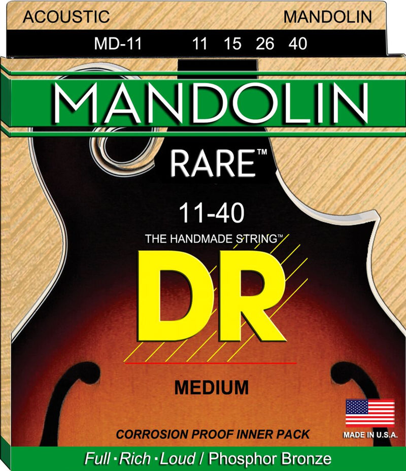 DR Handmade Strings MD-11 Mandolin Strings Medium - 11-40